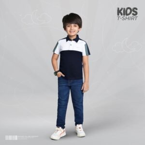 Kids Premium Polo T-Shirt - Whiteangle